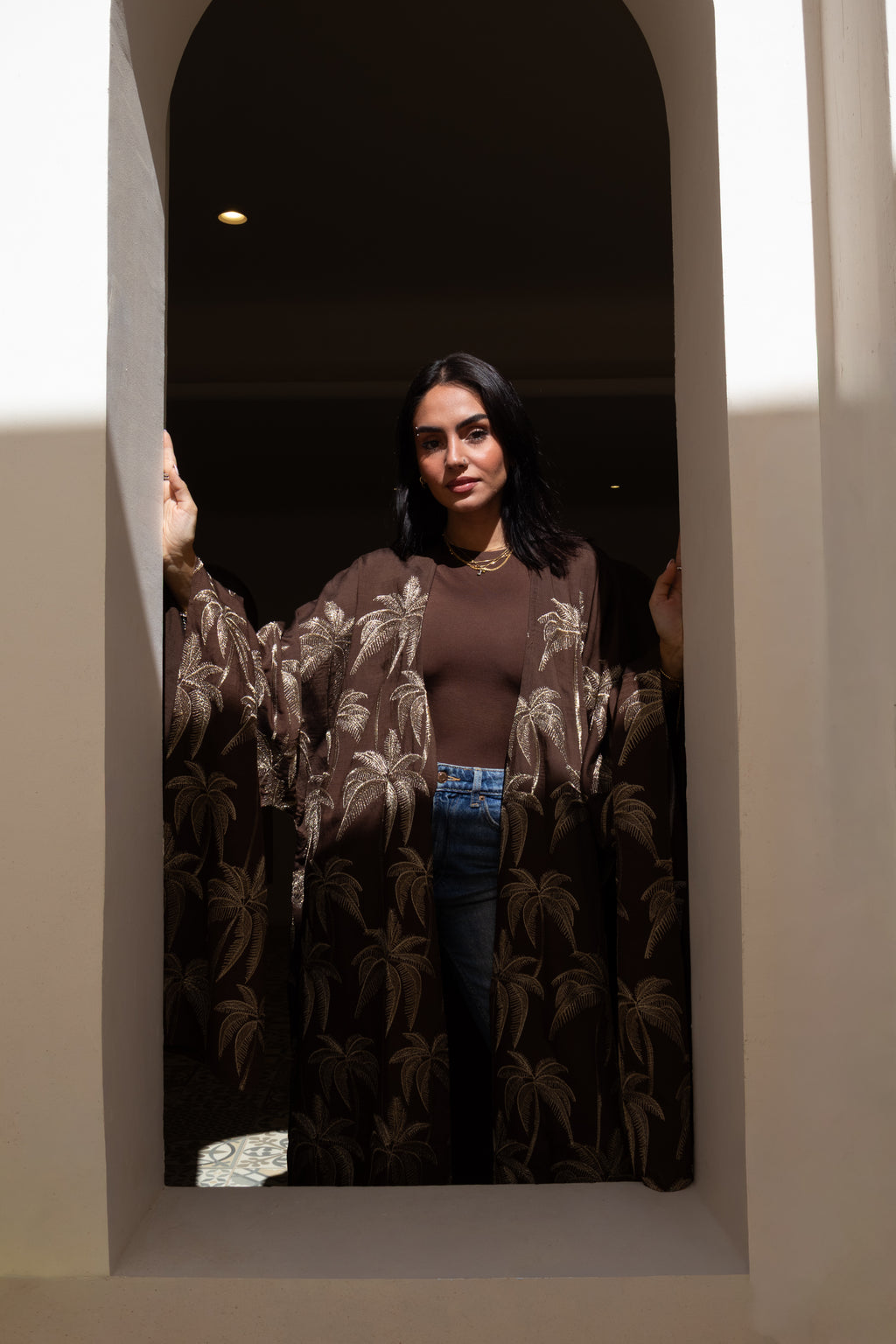 Cocoa Palm Kaftan