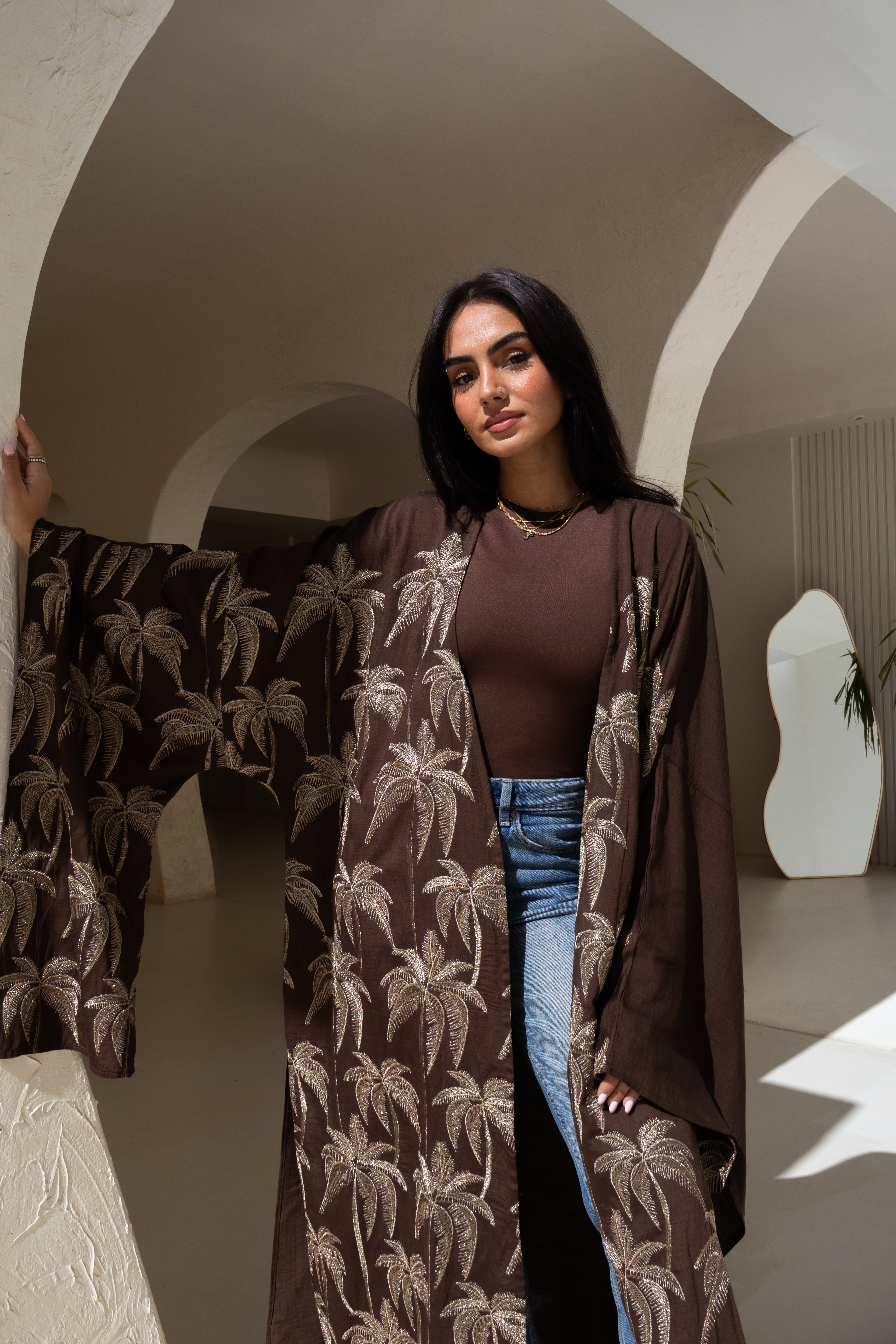 Cocoa Palm Kaftan