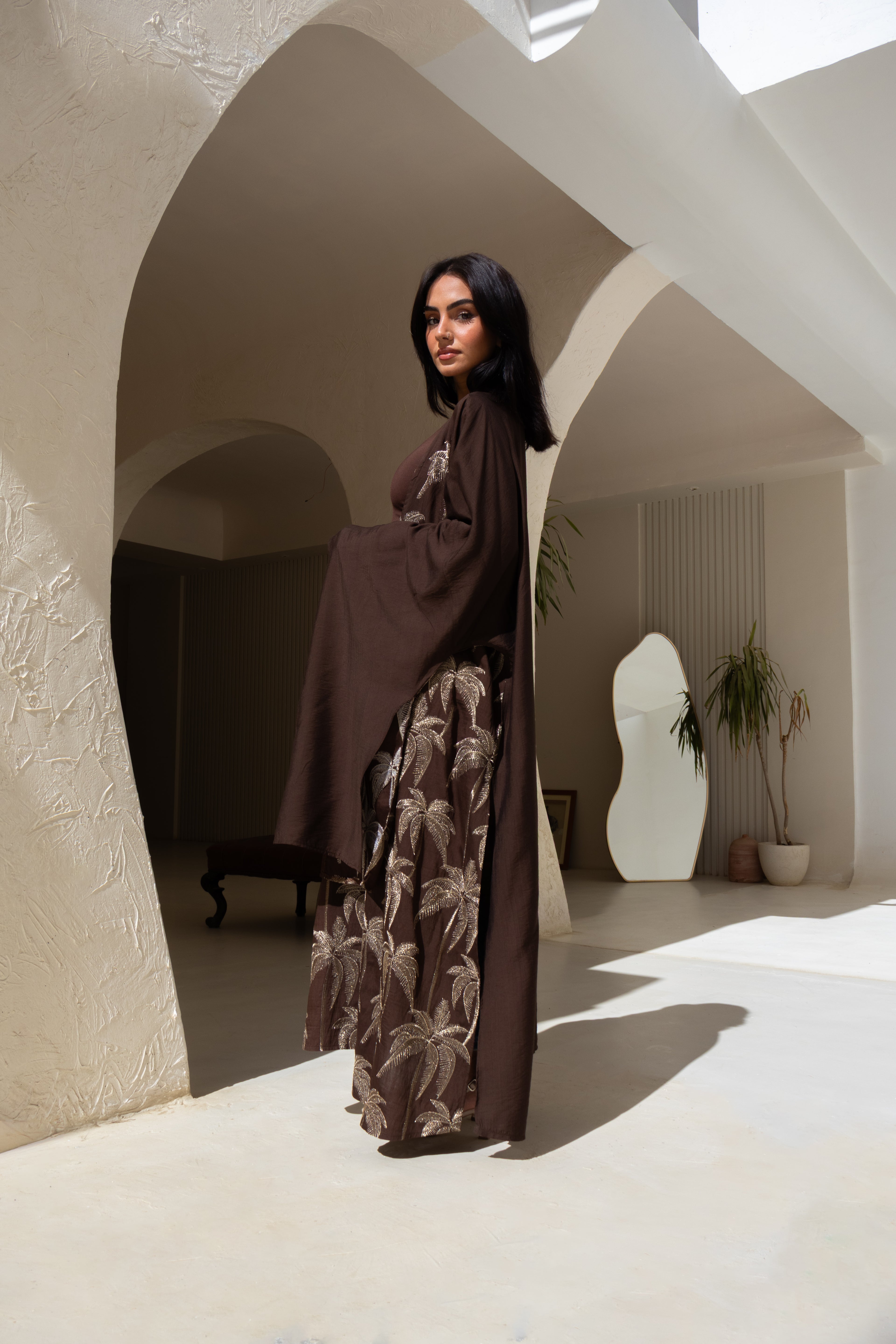Cocoa Palm Kaftan