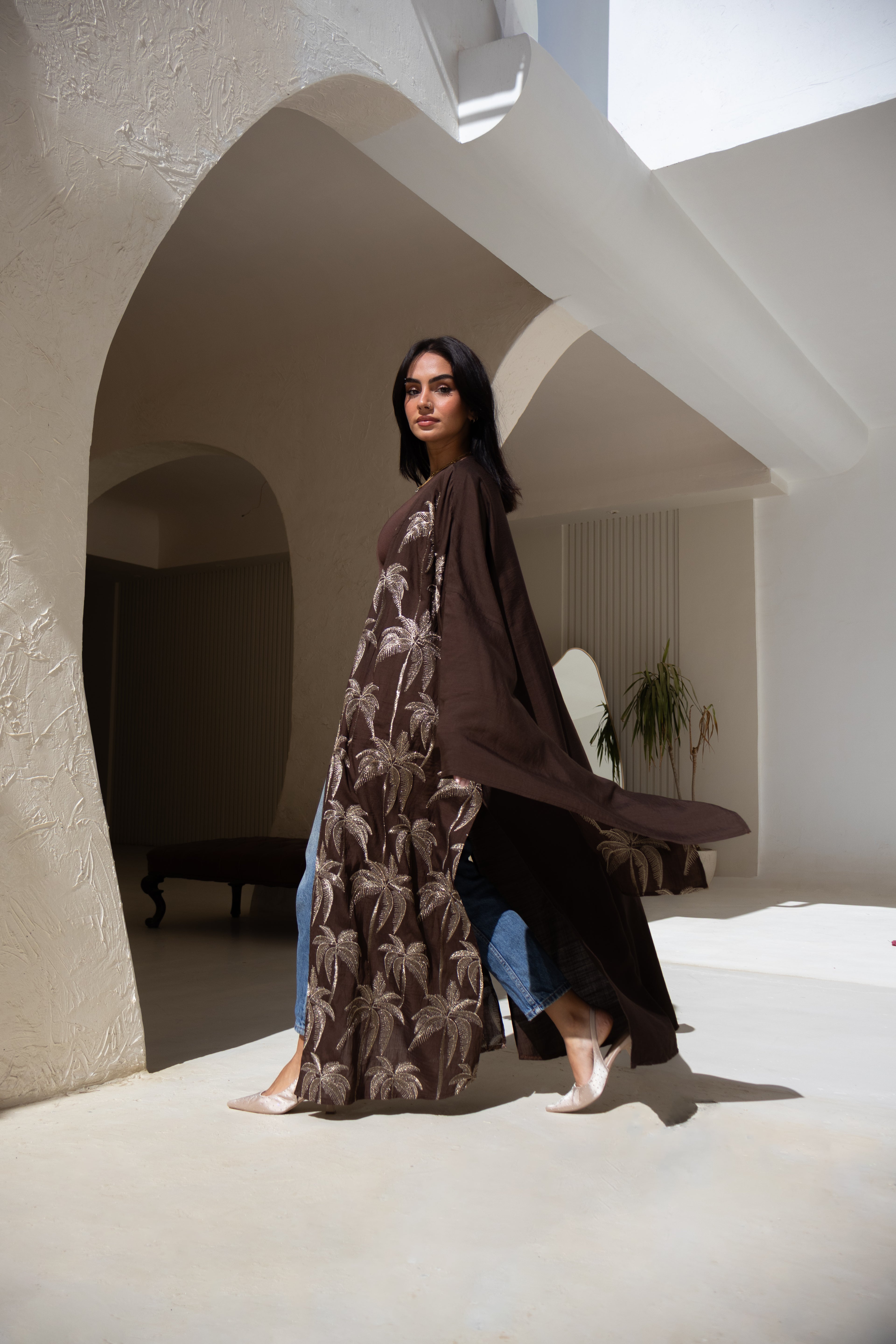 Cocoa Palm Kaftan
