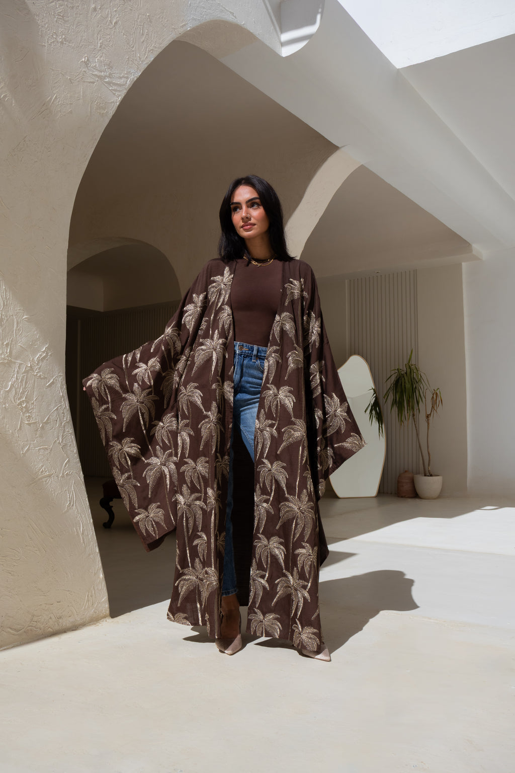 Cocoa Palm Kaftan