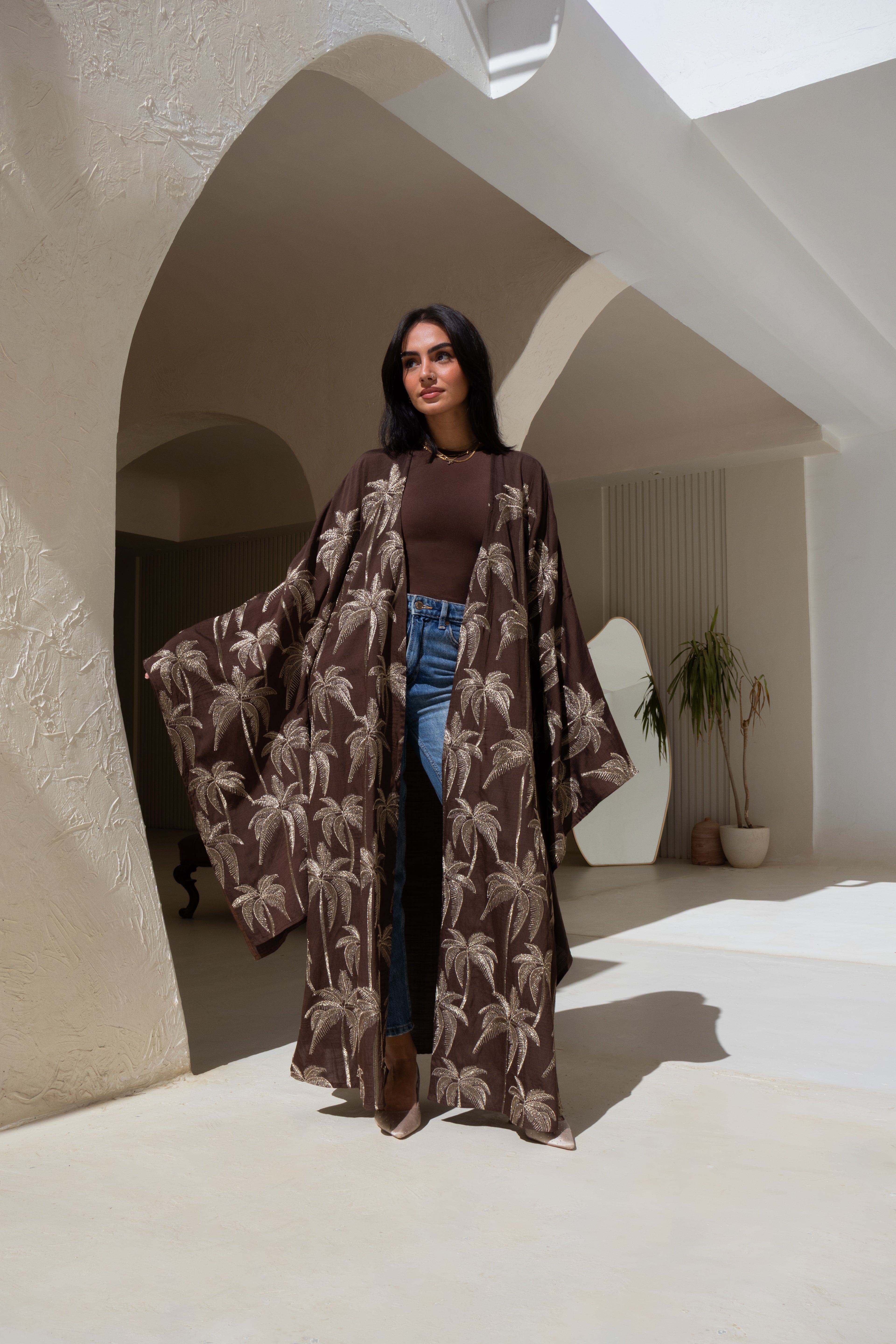 Cocoa Palm Kaftan
