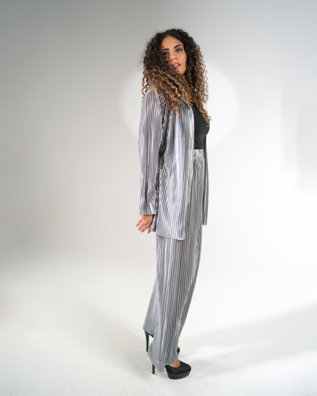Long Plissé Set